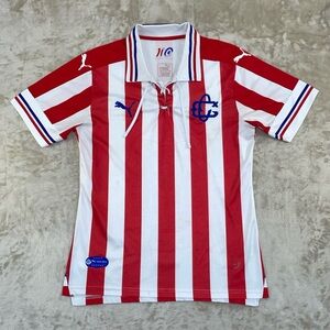 Puma Chivas Guadalajara 110th Anniversary Campeonisimo Jersey Sz Medium RARE!